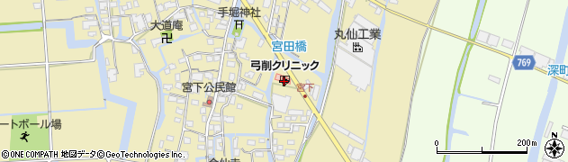 福岡県柳川市間651周辺の地図
