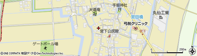 福岡県柳川市間502周辺の地図