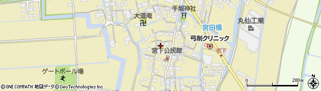 福岡県柳川市間555周辺の地図