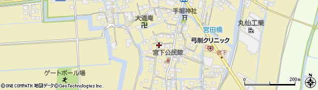 福岡県柳川市間573周辺の地図