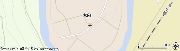 高知県高岡郡四万十町大向126周辺の地図