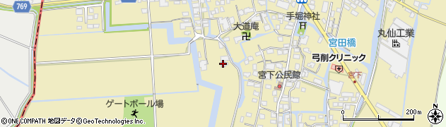 福岡県柳川市間985周辺の地図
