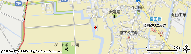 福岡県柳川市間990周辺の地図