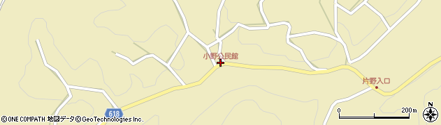 小野公民館周辺の地図