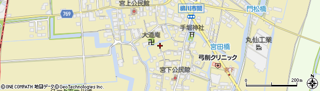 福岡県柳川市間579周辺の地図