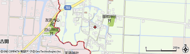 福岡県筑後市馬間田1123周辺の地図