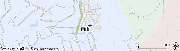 佐賀県有田町（西松浦郡）南山周辺の地図