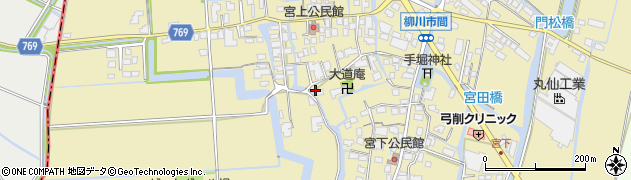 福岡県柳川市間489周辺の地図