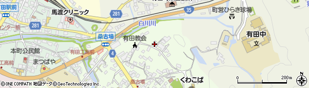 佐賀県西松浦郡有田町桑古場乙2232周辺の地図