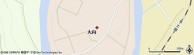 高知県高岡郡四万十町大向131周辺の地図