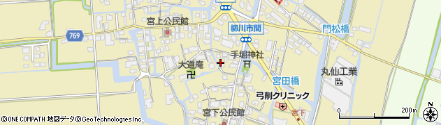 福岡県柳川市間108周辺の地図