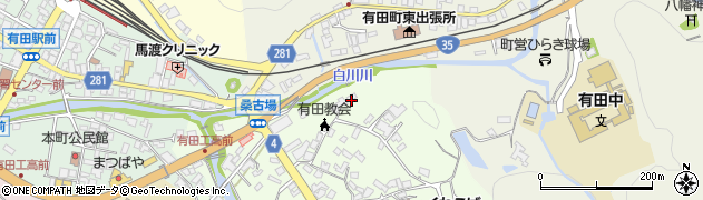 佐賀県西松浦郡有田町桑古場乙2239周辺の地図