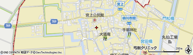 福岡県柳川市間476周辺の地図