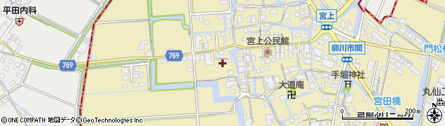 福岡県柳川市間1001周辺の地図