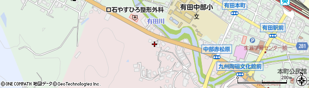 佐賀県西松浦郡有田町戸杓丙749周辺の地図