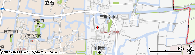 福岡県柳川市高島317周辺の地図