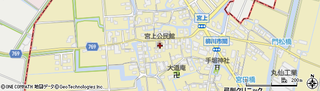福岡県柳川市間432周辺の地図