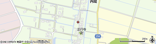佐賀県白石町（杵島郡）内堤周辺の地図