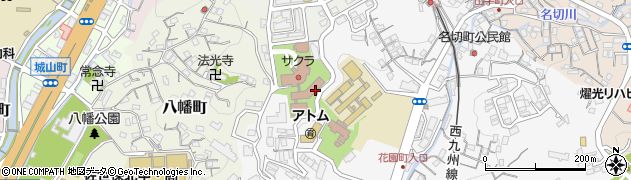 長崎県佐世保市花園町91周辺の地図