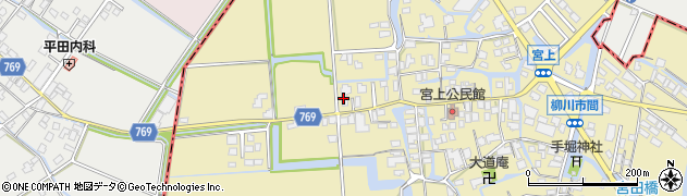 福岡県柳川市間320周辺の地図