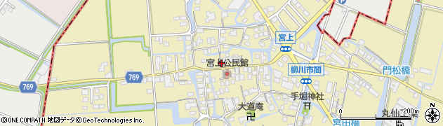福岡県柳川市間397周辺の地図