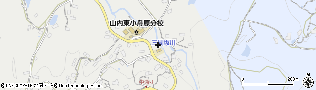 佐賀県武雄市山内町大字鳥海周辺の地図