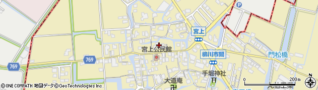 福岡県柳川市間391周辺の地図