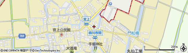 福岡県柳川市間121周辺の地図