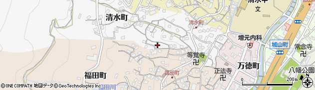 長崎県佐世保市清水町9周辺の地図