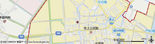 福岡県柳川市間326周辺の地図