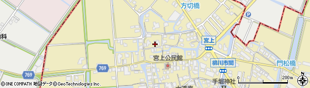 福岡県柳川市間360周辺の地図