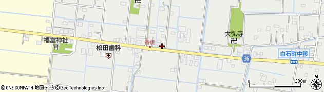 佐賀県杵島郡白石町上区505周辺の地図
