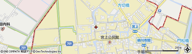 福岡県柳川市間327周辺の地図