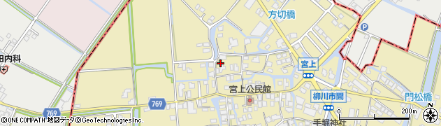 福岡県柳川市間351周辺の地図