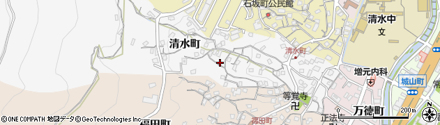 長崎県佐世保市清水町135周辺の地図