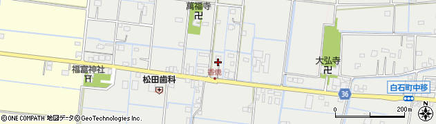 佐賀県杵島郡白石町上区499周辺の地図