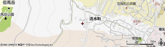 長崎県佐世保市清水町164周辺の地図