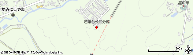 若葉台公民分館周辺の地図