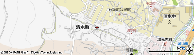 長崎県佐世保市清水町209周辺の地図