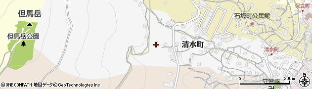 長崎県佐世保市清水町191周辺の地図