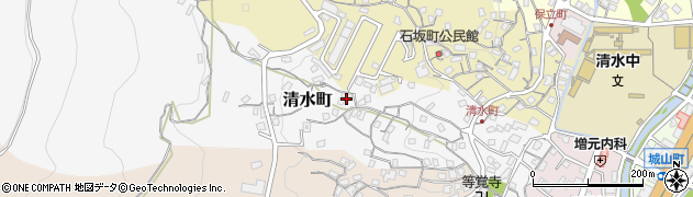 長崎県佐世保市清水町208周辺の地図