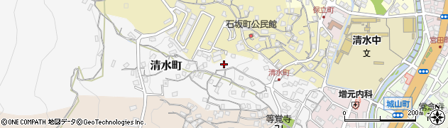 長崎県佐世保市清水町49周辺の地図