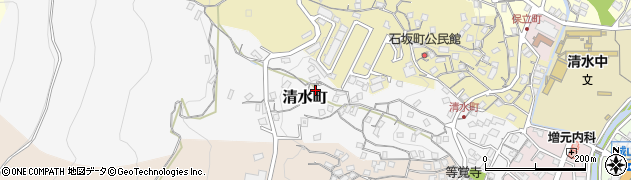 長崎県佐世保市清水町203周辺の地図