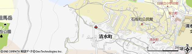 長崎県佐世保市清水町222周辺の地図