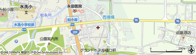福岡県筑後市尾島348周辺の地図
