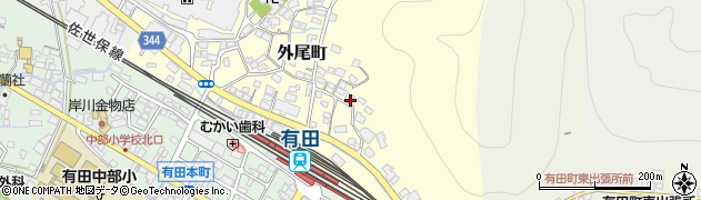佐賀県西松浦郡有田町外尾町丙1188周辺の地図