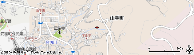 名切川周辺の地図