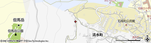 長崎県佐世保市清水町250周辺の地図