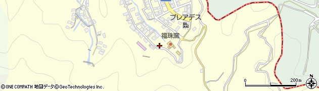 佐賀県有田町（西松浦郡）中樽周辺の地図