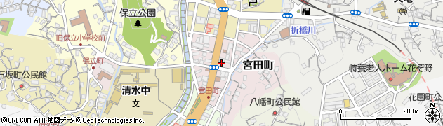 十八親和銀行宮田町支店 ＡＴＭ周辺の地図